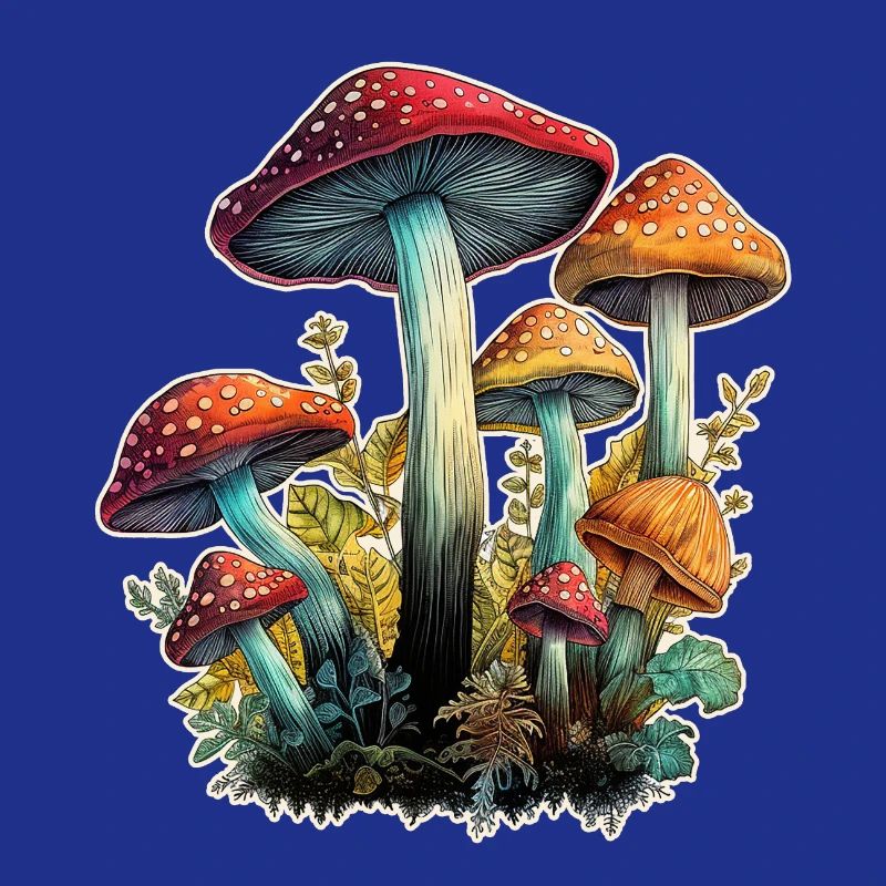 Champignons Crapaud Tabourets