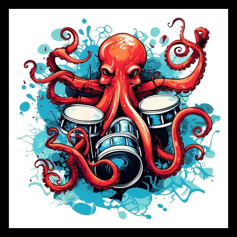 Octopus drums (no1)