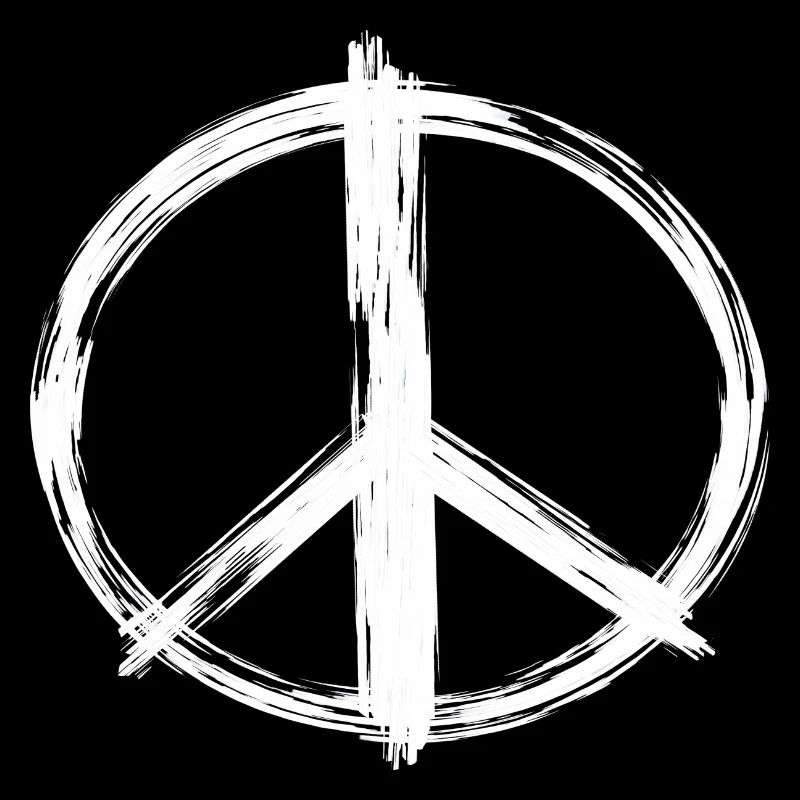 Peacezeichen Pazifist Friedens Symbol