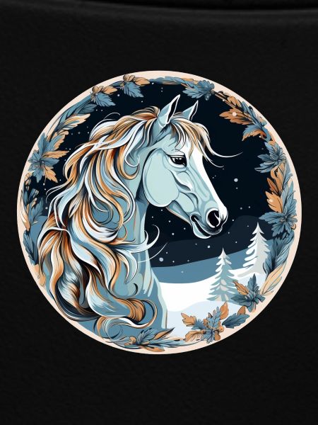 Pferd Winter Boho