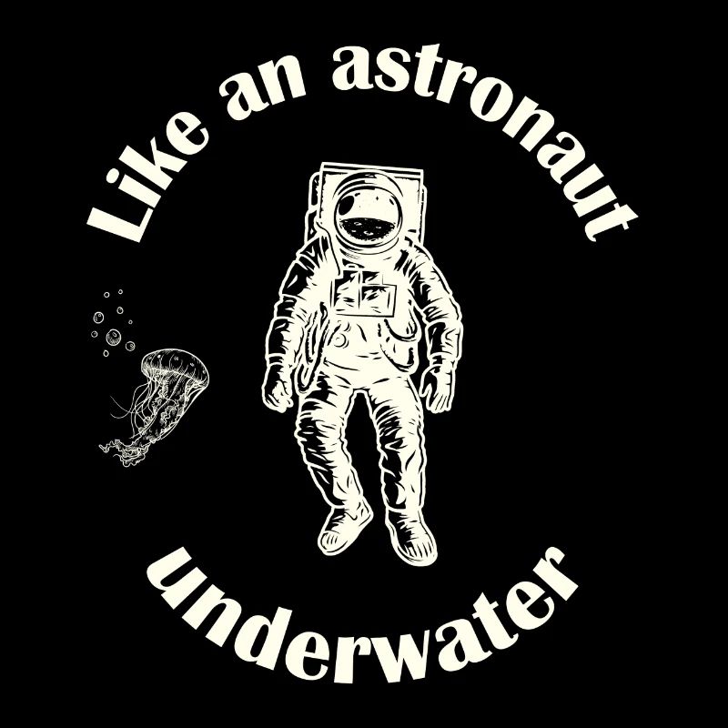 Astronauten-Taucher.
