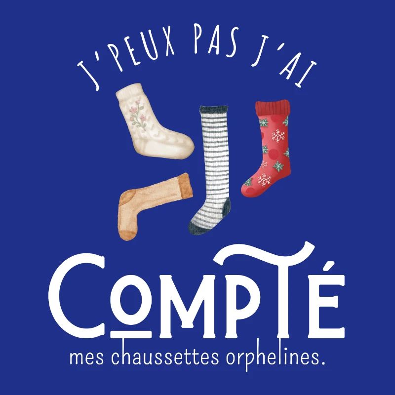 J’peux pas j’ai compté mes chaussettes orphelines