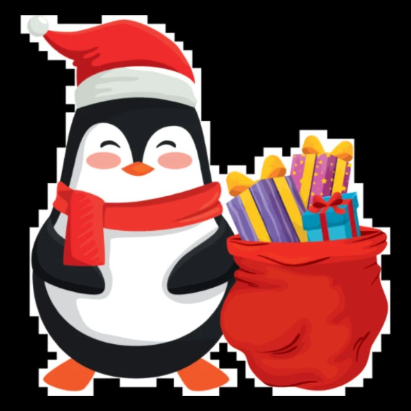 Pingouin de Noël