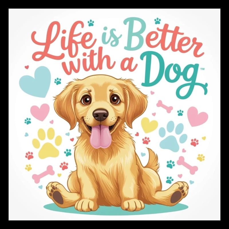 Lifes better with a dog