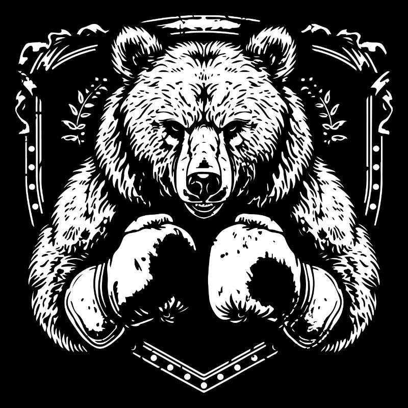 Grizzly Bear Boxer Martial Arts MMA
