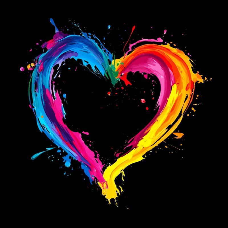 Heart Colorful