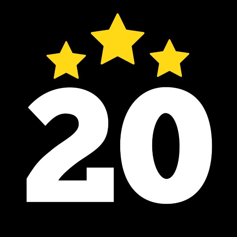 20 Years Star - 20th Anniversary Gift