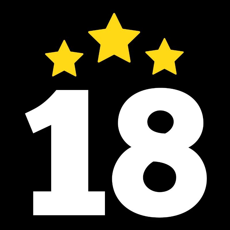 18 ans étoile - cadeau 18e anniversaire