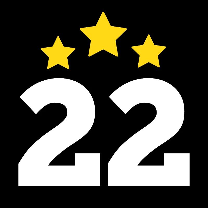 22 ans étoile - cadeau 22e anniversaire