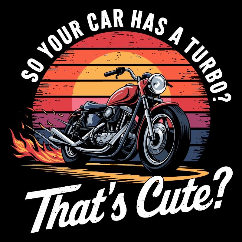 Funny motorcycle saying for racing