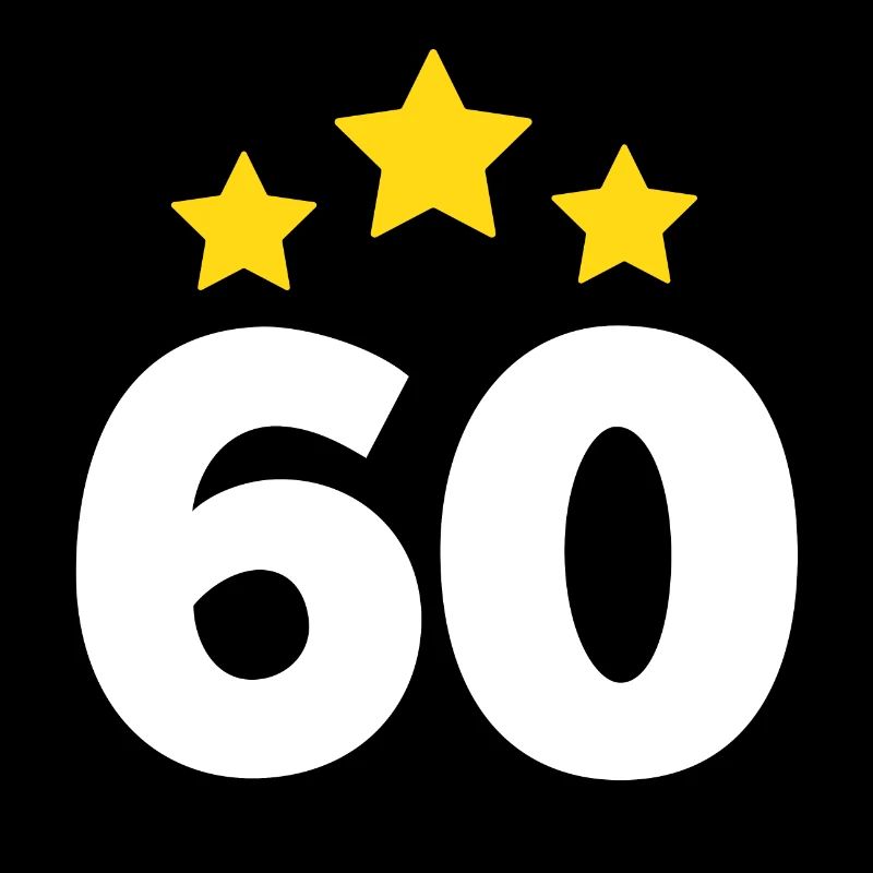 60 Years Star - 60th Birthday Gift