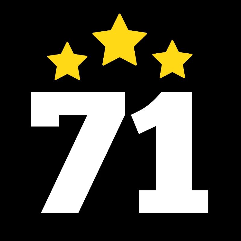 71 ans étoile - cadeau 71e anniversaire