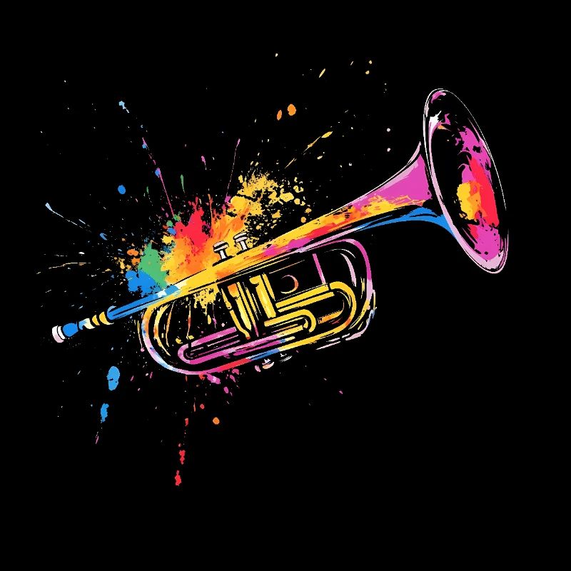 Trompete Jazz Musik Bunt
