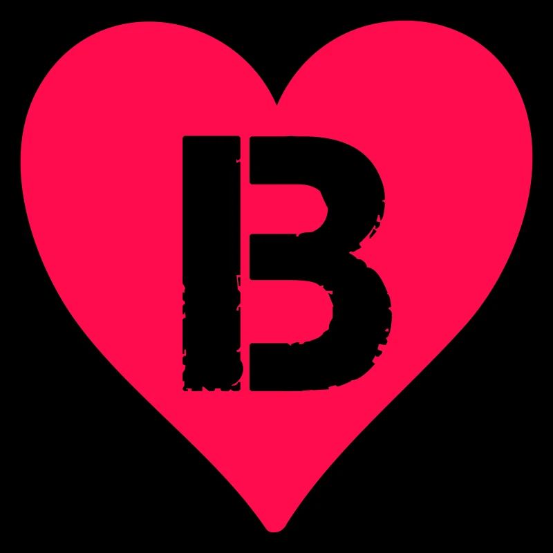 Lettre de cœur B