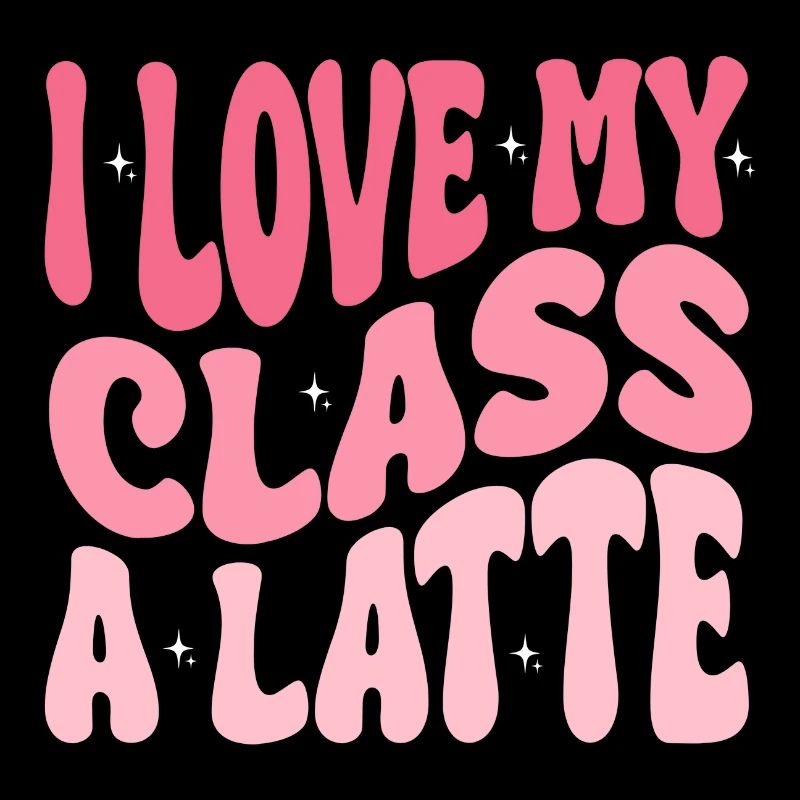 Lehrer Valentinstag - Ich liebe meinen Latte der Klasse A