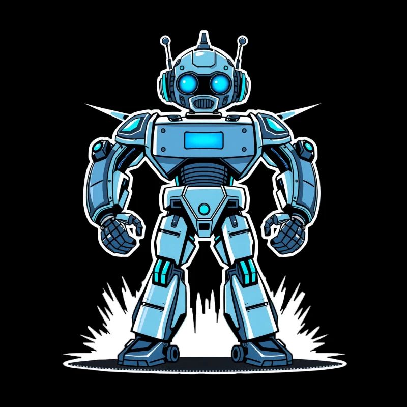 Cyber-Roboter – High-Tech Power