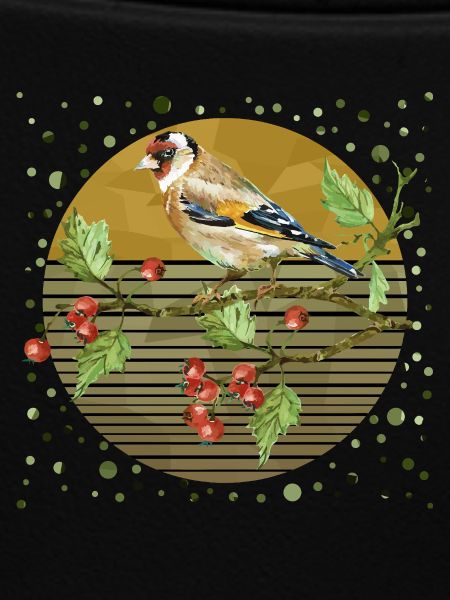 Bunter Vogel