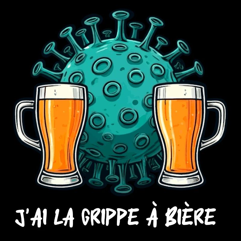 Ich habe eine Biergrippe