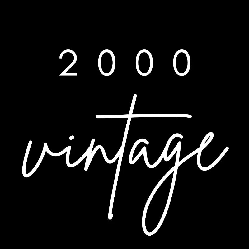 Anniversaire 2000 vintage