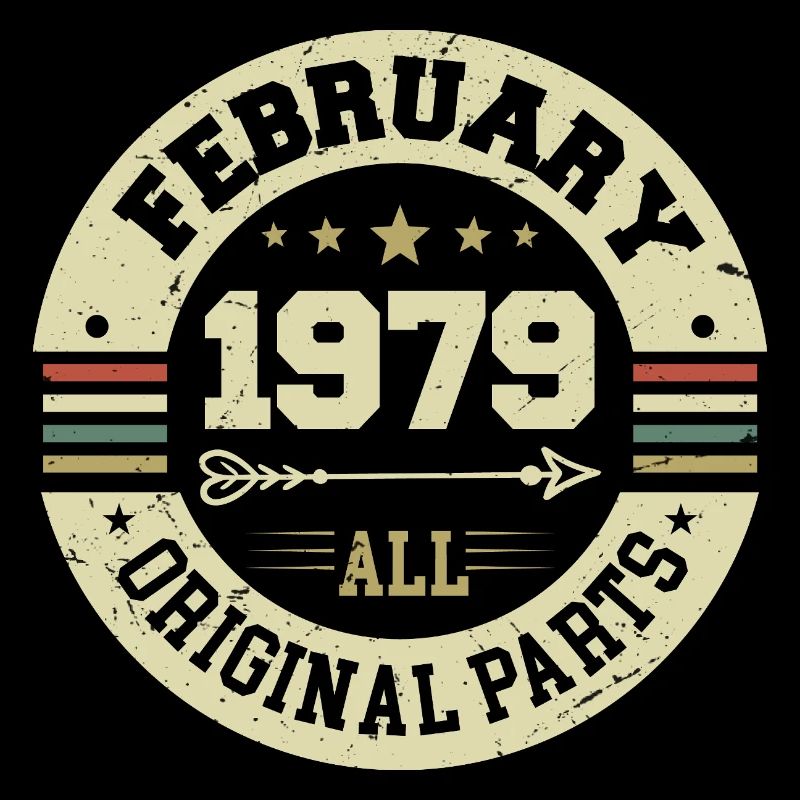 February 1979 Vintage Birthday Gift 1979
