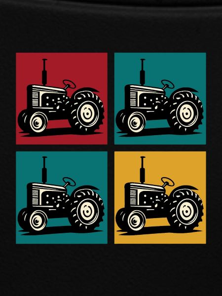 Retro-Oldtimer-Traktor