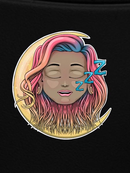 sleepy face