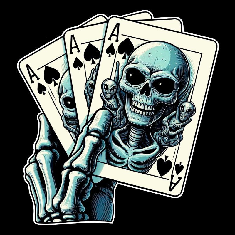 Jeu de cartes Alien