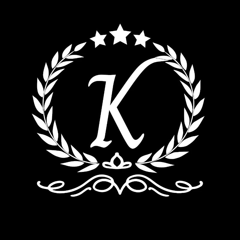 Letter k crown