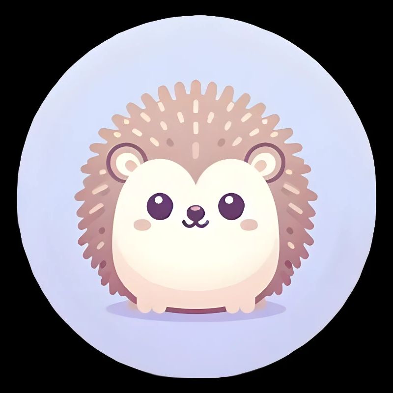 Igel Cartoon Illustration