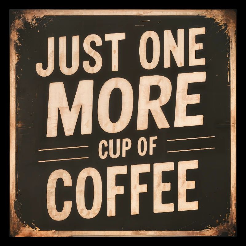 Juste une tasse de café comme les autres