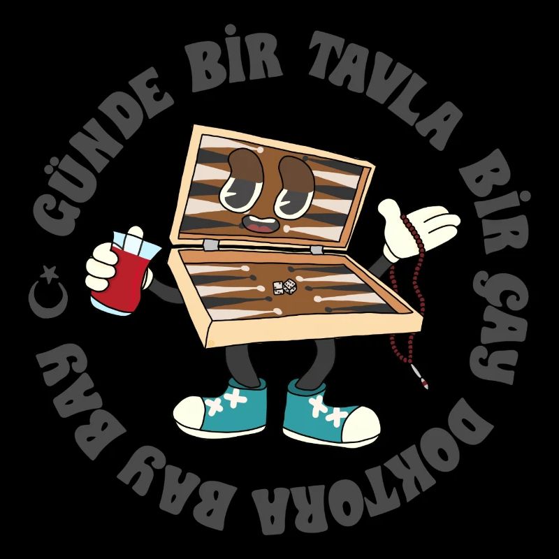 Turkish Culture Tavla Tea