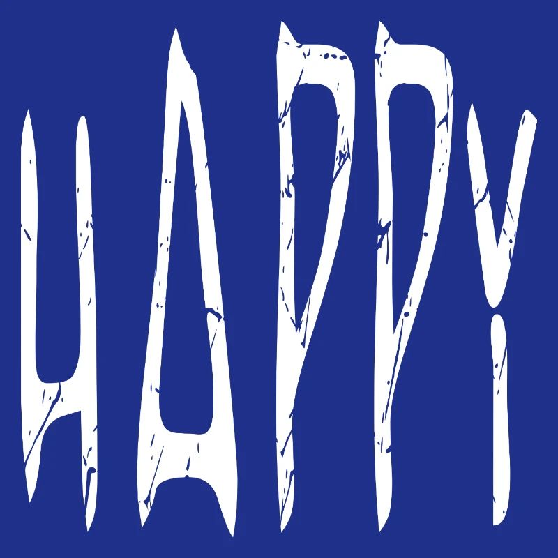 Joy Rough Typographic Pattern