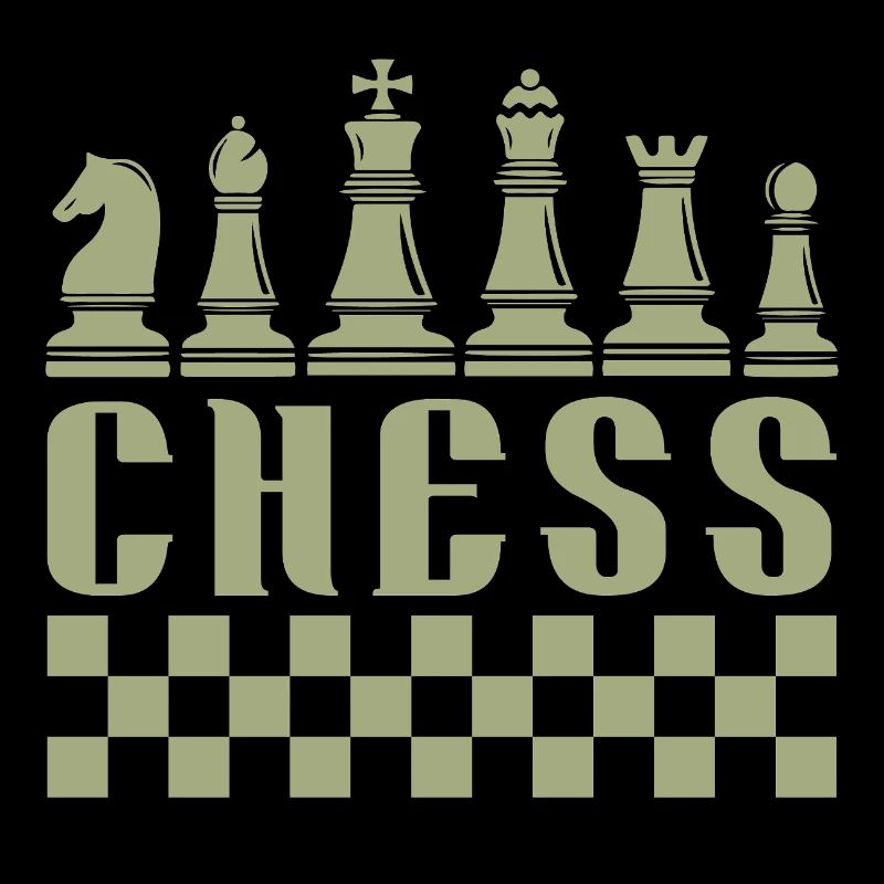 Think Retro Chess Player Gift Chess Sports