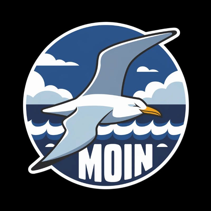 Seagull Moin Sweatshirt Logo