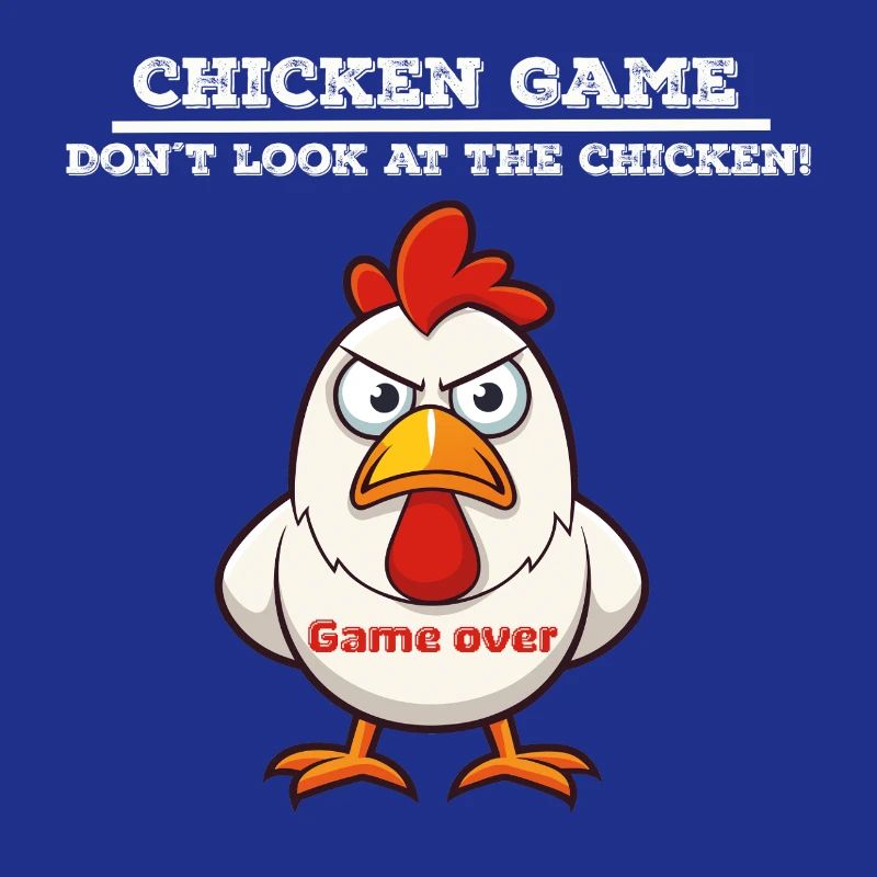 Jeu de poulet blanc
