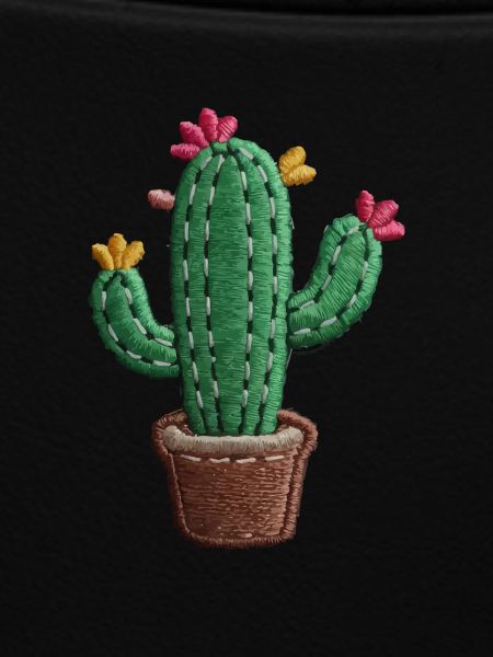 Embroidered Cactus