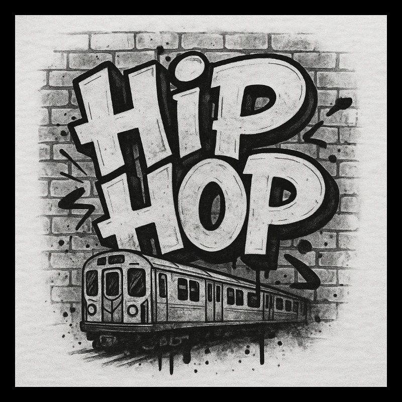 HipHopTrainNoir & Blanc