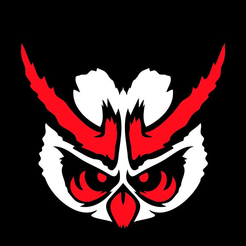 owl peeps evil cool face head comic