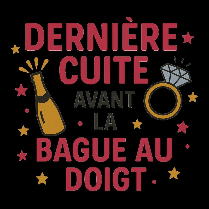 Last drink before the ring on the finger