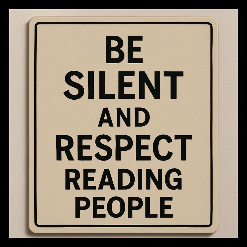 Respect those who read