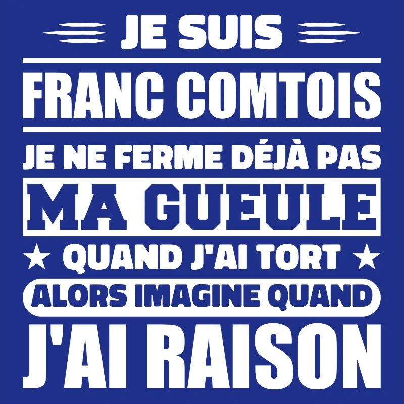 Franc comtois Ich halte meinen Mund nicht zu frank comté