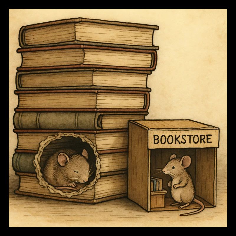 Bücher - Die eigene Buchhandlung der Mäuse