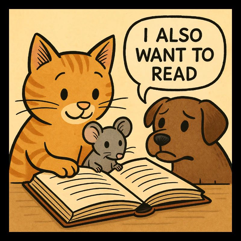 Ich will auch lesen!