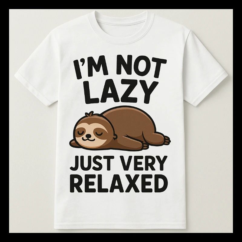 I’m Not Lazy – Just Very Relaxed