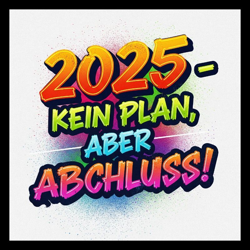 Stylisches Abschluss 2025 Design – Perfekt