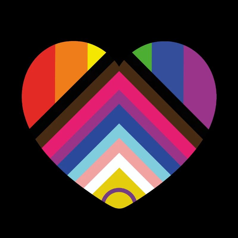 intersex inklusive progress pride Herz