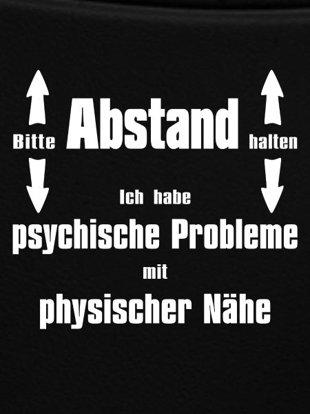 Bitte Abstand halten