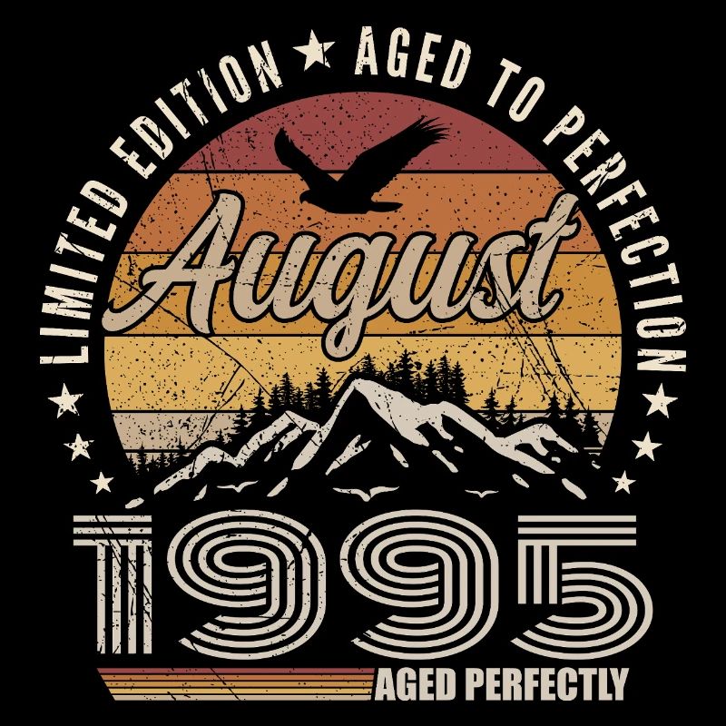 August 1995 Retro Jubiläum August 1995 August 1995