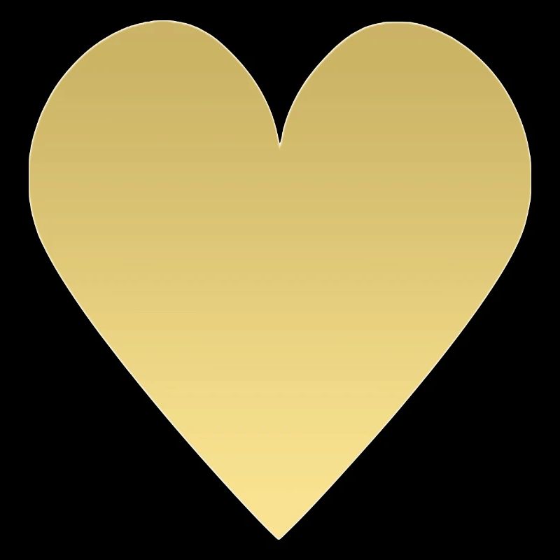 Herz aus Gold