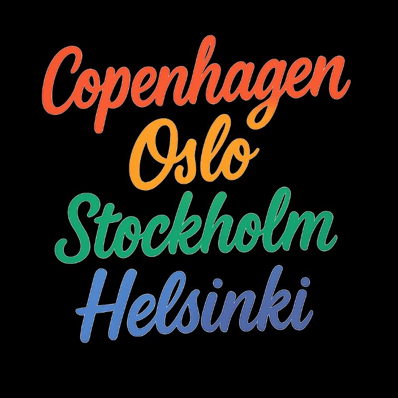 Copenhagen – Oslo – Stockholm – Helsinki